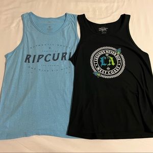 2 for $20 Tank tops Rip Curl